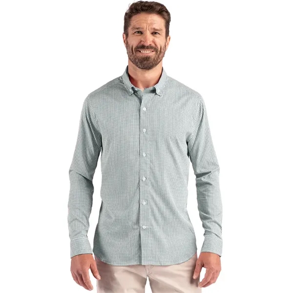 Cutter & Buck Skyline Epic Confidence Recycled Gingham Me... - Cutter & Buck Skyline Epic Confidence Recycled Gingham Me... - Image 19 of 23