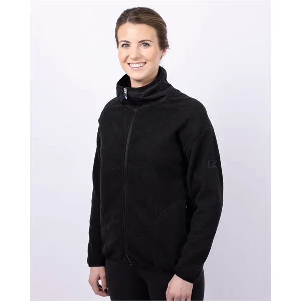 Cutter & Buck Cascade Eco Fleece Womens Full Zip Jacket - Cutter & Buck Cascade Eco Fleece Womens Full Zip Jacket - Image 1 of 12