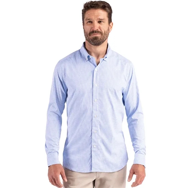 Cutter & Buck Skyline Epic Confidence Recycled Gingham Me... - Cutter & Buck Skyline Epic Confidence Recycled Gingham Me... - Image 0 of 21