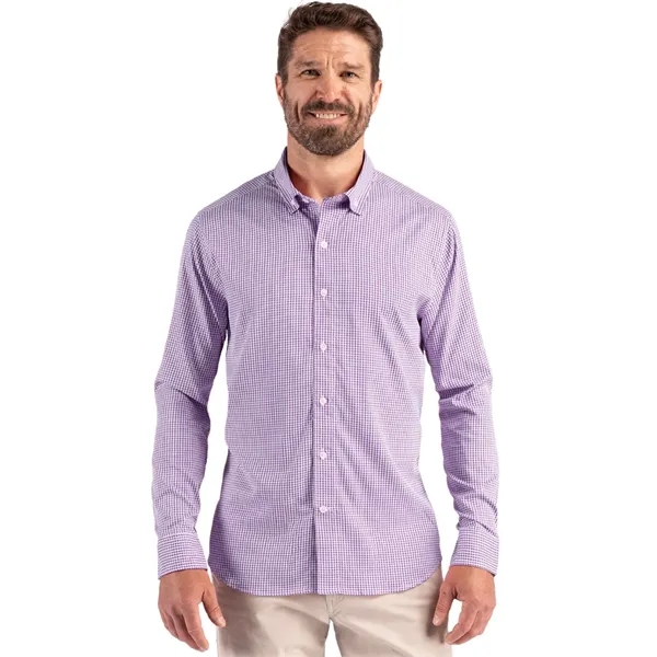 Cutter & Buck Skyline Epic Confidence Recycled Gingham Me... - Cutter & Buck Skyline Epic Confidence Recycled Gingham Me... - Image 16 of 21