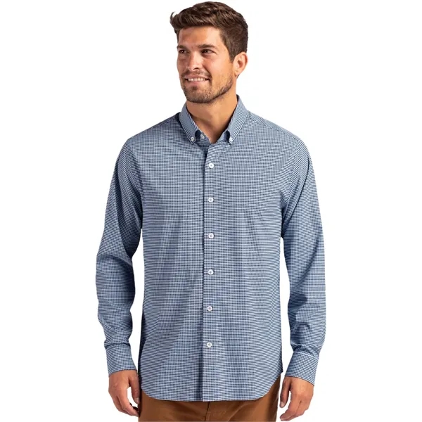 Cutter & Buck Skyline Epic Confidence Recycled Gingham Me... - Cutter & Buck Skyline Epic Confidence Recycled Gingham Me... - Image 18 of 21