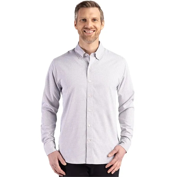 Cutter & Buck Skyline Epic Confidence Recycled Gingham Me... - Cutter & Buck Skyline Epic Confidence Recycled Gingham Me... - Image 15 of 23