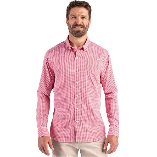 Cutter & Buck Skyline Epic Confidence Recycled Gingham Me... - Cutter & Buck Skyline Epic Confidence Recycled Gingham Me... - Image 20 of 23