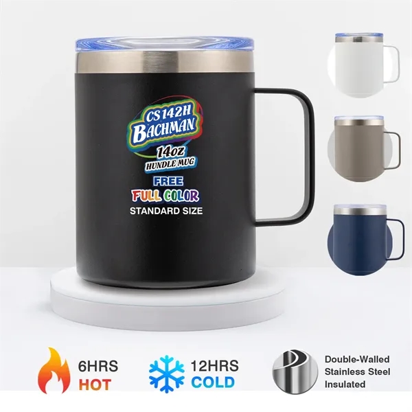 Bachman 14oz Handle Mug - Bachman 14oz Handle Mug - Image 0 of 8