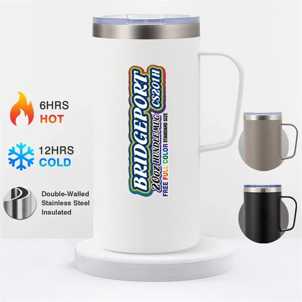 Bridgeport 20oz Handle Mug - Bridgeport 20oz Handle Mug - Image 0 of 6