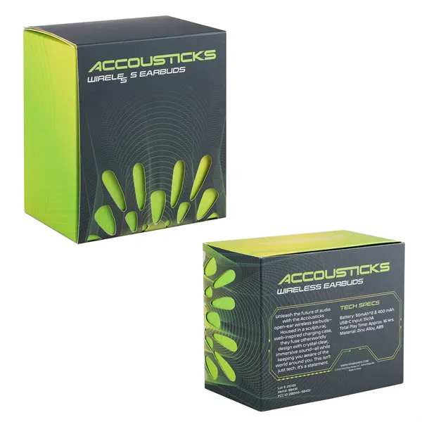 Accousticks Wireless Over Ear Earbuds - Accousticks Wireless Over Ear Earbuds - Image 6 of 6