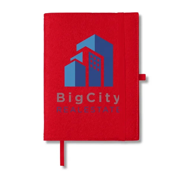 Felt Cover With Refillable Journal Notebook 6.... - Felt Cover With Refillable Journal Notebook 6.... - Image 14 of 15