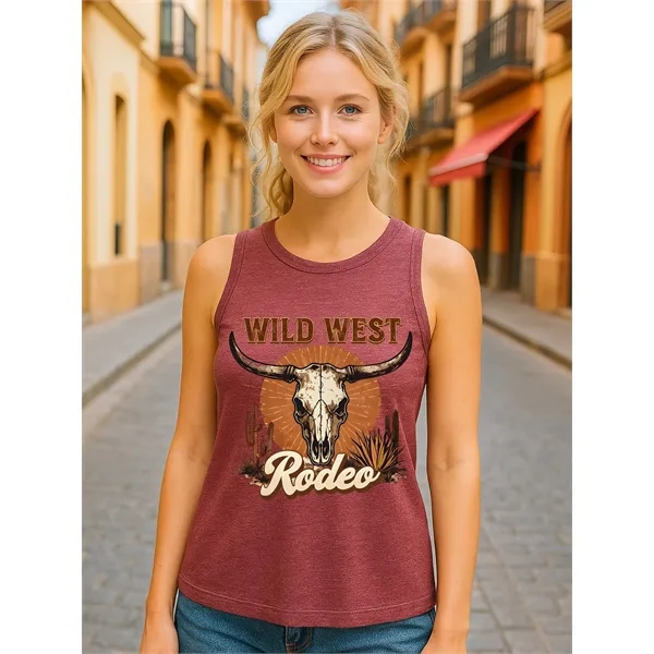 WOMEN'S TANK TOP 180G COTTON POLYESTER DTF PRINT RUSH LA - WOMEN'S TANK TOP 180G COTTON POLYESTER DTF PRINT RUSH LA - Image 46 of 47