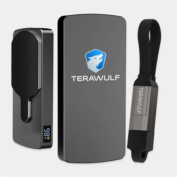 Apollo + Mach 6 - 5,000 mAh Magsafe Powerbank + 60 W Cable - Apollo + Mach 6 - 5,000 mAh Magsafe Powerbank + 60 W Cable - Image 0 of 2