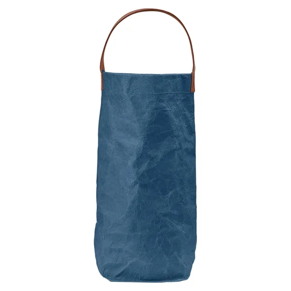 Home & Table Washed Paper Wine Tote Bag - Home & Table Washed Paper Wine Tote Bag - Image 4 of 15