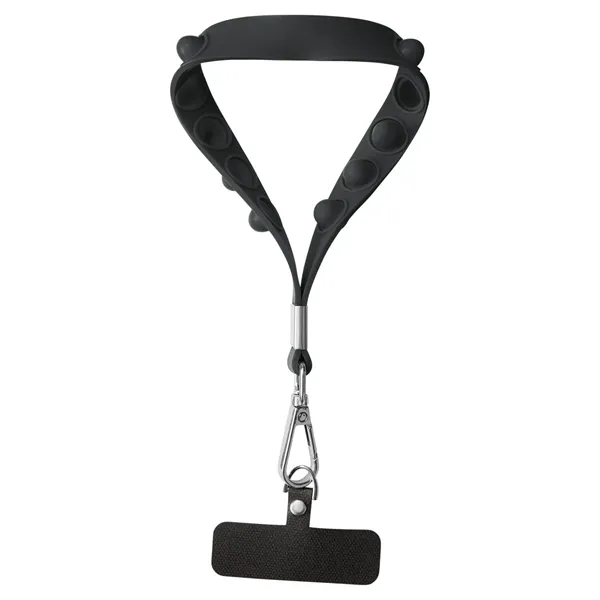 Push Pop Wrist Strap Keychain With Phone Holder - Push Pop Wrist Strap Keychain With Phone Holder - Image 3 of 17