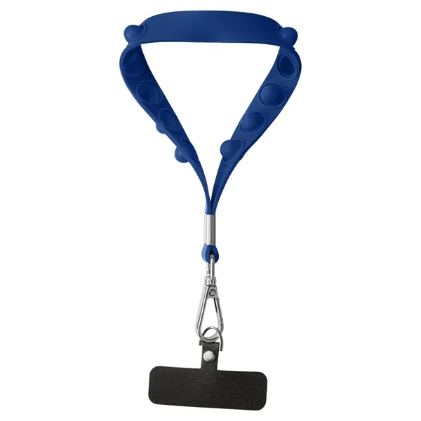 Push Pop Wrist Strap Keychain With Phone Holder - Push Pop Wrist Strap Keychain With Phone Holder - Image 8 of 17