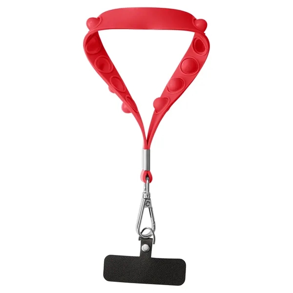 Push Pop Wrist Strap Keychain With Phone Holder - Push Pop Wrist Strap Keychain With Phone Holder - Image 9 of 17