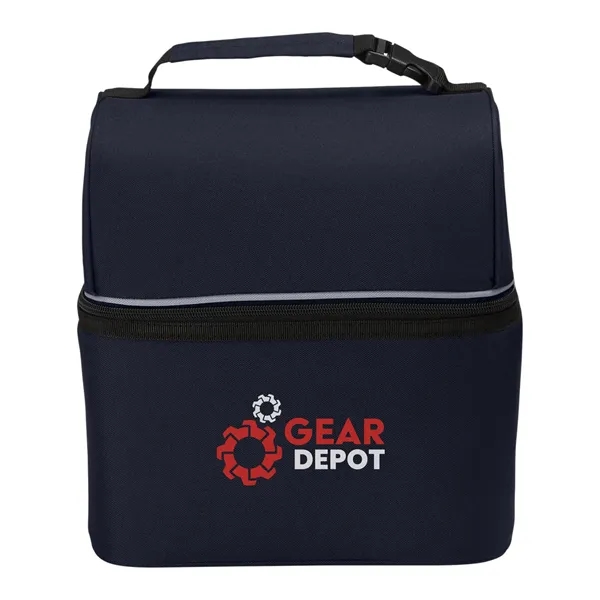 Harriton ClimaBloc™ 8-Can Lunch Cooler Bag - Harriton ClimaBloc™ 8-Can Lunch Cooler Bag - Image 9 of 11
