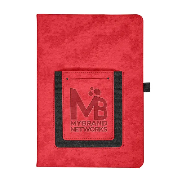 Roma Journal Notebook With Phone Pocket 5.625"... - Roma Journal Notebook With Phone Pocket 5.625"... - Image 0 of 14