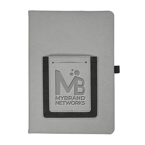 Roma Journal Notebook With Phone Pocket 5.625"... - Roma Journal Notebook With Phone Pocket 5.625"... - Image 8 of 14
