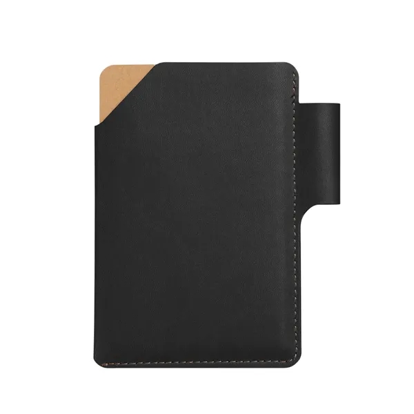 Harriton Recycled PU Ground Jotter Notebook and Cover - Harriton Recycled PU Ground Jotter Notebook and Cover - Image 1 of 14