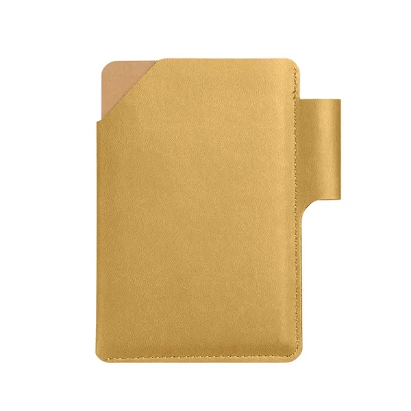 Harriton Recycled PU Ground Jotter Notebook and Cover - Harriton Recycled PU Ground Jotter Notebook and Cover - Image 11 of 14