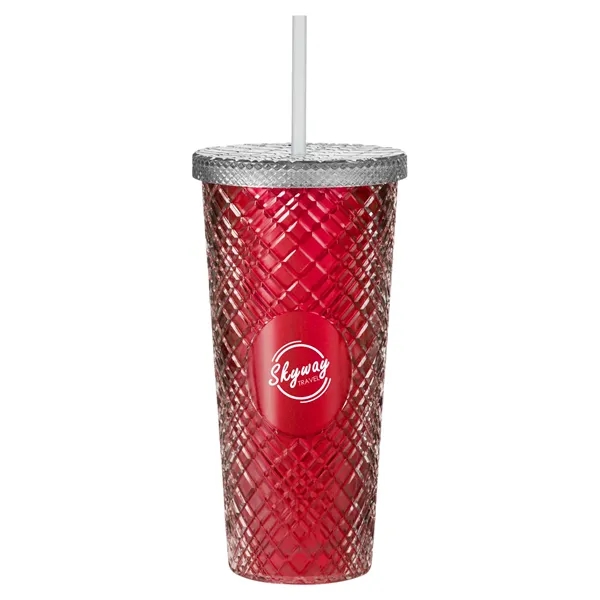 b.free 22 oz Sparkle Straw Tumbler - b.free 22 oz Sparkle Straw Tumbler - Image 6 of 10