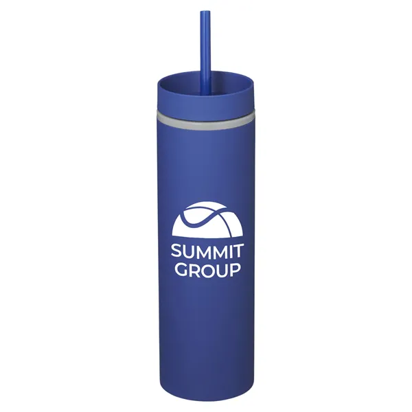 Adventure 16 oz Insulated Tumbler With Straw - Adventure 16 oz Insulated Tumbler With Straw - Image 3 of 8