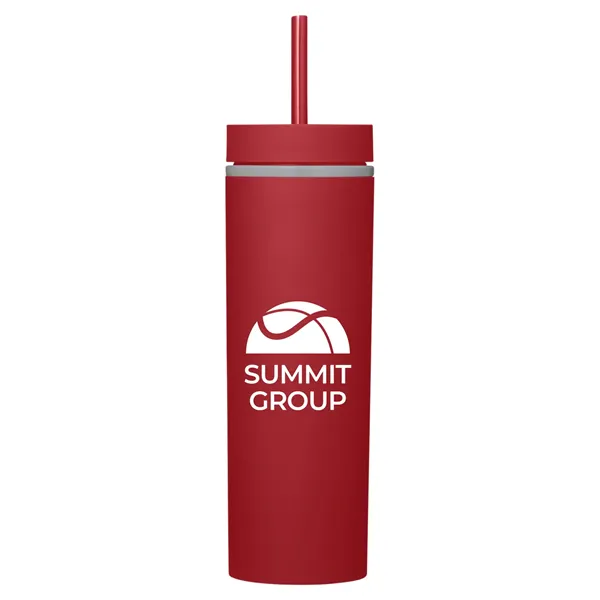 Adventure 16 oz Insulated Tumbler With Straw - Adventure 16 oz Insulated Tumbler With Straw - Image 8 of 8