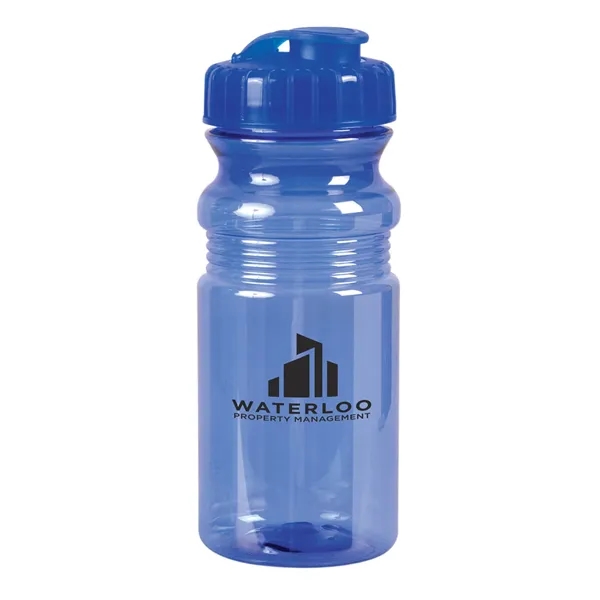 USA Made 20 oz Translucent Sport Water Bottle ... - USA Made 20 oz Translucent Sport Water Bottle ... - Image 3 of 9