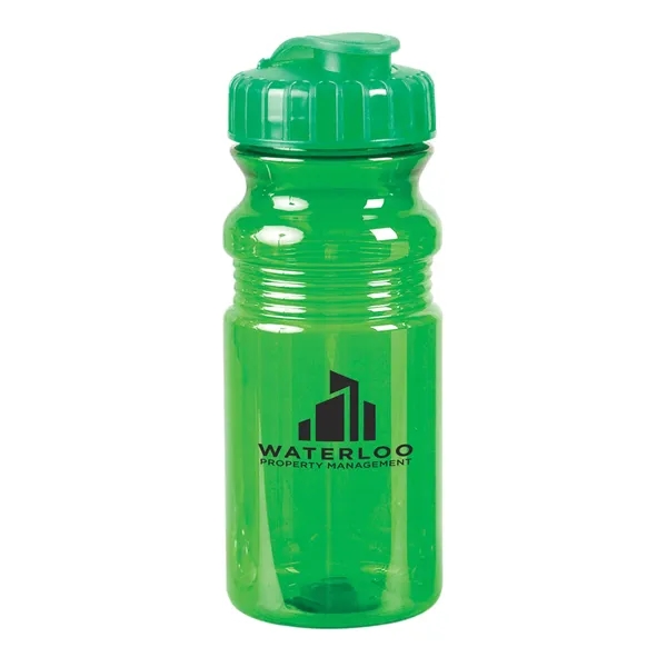 USA Made 20 oz Translucent Sport Water Bottle ... - USA Made 20 oz Translucent Sport Water Bottle ... - Image 5 of 9