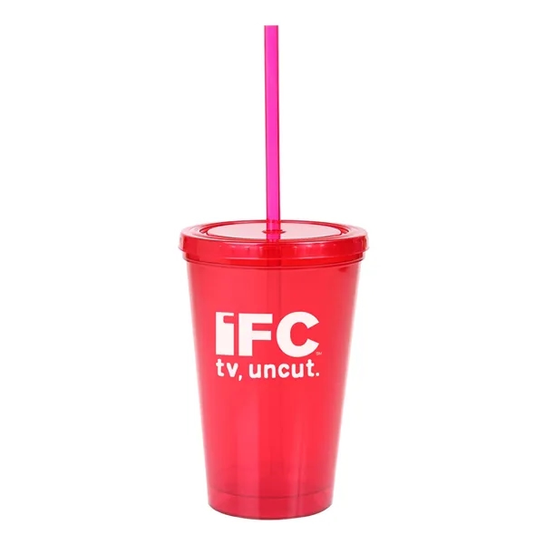 USA Made 16 oz Double-Wall Tumbler - USA Made 16 oz Double-Wall Tumbler - Image 5 of 7