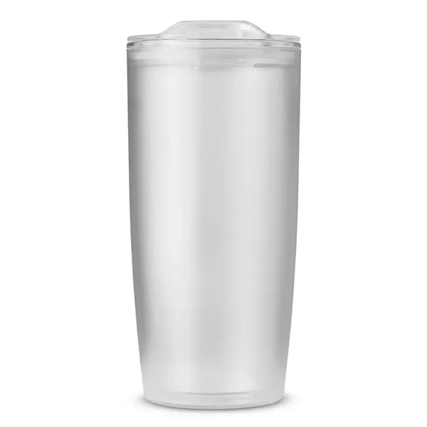 USA Made 22 oz Frosted Double-Wall Insulated T... - USA Made 22 oz Frosted Double-Wall Insulated T... - Image 1 of 8