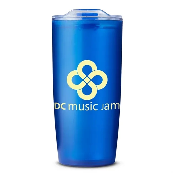 USA Made 22 oz Frosted Double-Wall Insulated T... - USA Made 22 oz Frosted Double-Wall Insulated T... - Image 4 of 8