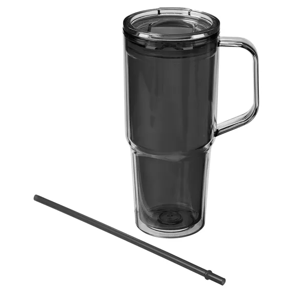 Hampton 32 oz Recycled AS Double Wall Tumbler ... - Hampton 32 oz Recycled AS Double Wall Tumbler ... - Image 3 of 15