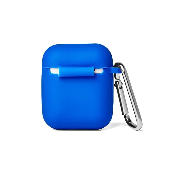 Silicone Earbud Case with Carabiner - Silicone Earbud Case with Carabiner - Image 3 of 11