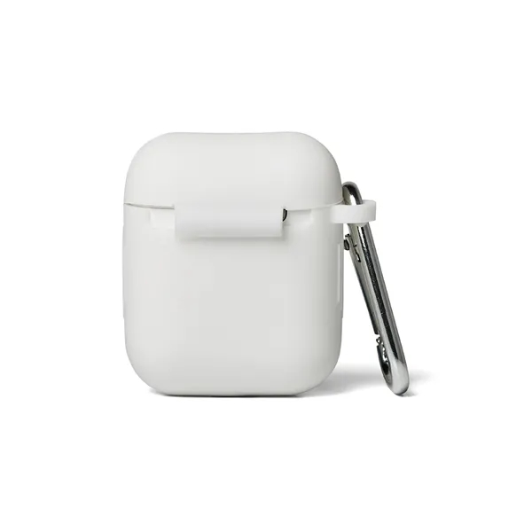 Silicone Earbud Case with Carabiner - Silicone Earbud Case with Carabiner - Image 11 of 11