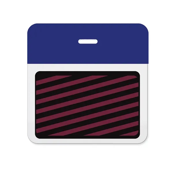 2-Part Expiring Badge Clip-On BACK PART, No Title, 3" x 3" - 2-Part Expiring Badge Clip-On BACK PART, No Title, 3" x 3" - Image 1 of 6