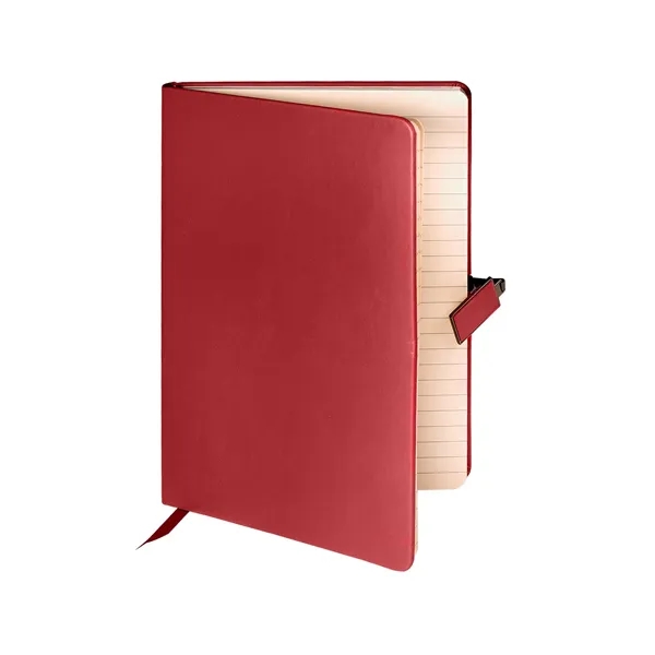 Leeman Tuscany Journal With Magnetic Badge Closure - Leeman Tuscany Journal With Magnetic Badge Closure - Image 1 of 7