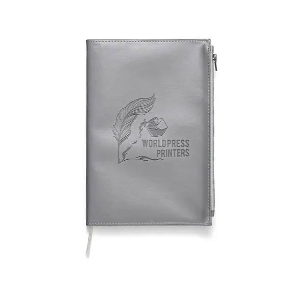 Softbound Metallic Foundry Journal With Zipper... - Softbound Metallic Foundry Journal With Zipper... - Image 0 of 3