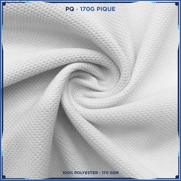 Men's & Kids' Sublimation Pique Short Sleeve Polo - Men's & Kids' Sublimation Pique Short Sleeve Polo - Image 2 of 3