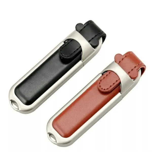 Leather Casing Aluminum Body PCB USB Drive - Leather Casing Aluminum Body PCB USB Drive - Image 1 of 1