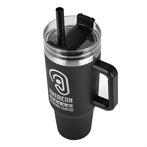The Forty - Double Wall Tumbler with Handle - The Forty - Double Wall Tumbler with Handle - Image 1 of 9