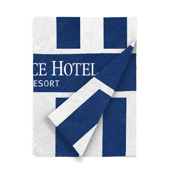 Double Sided Cabana Stripe Beach Towel - Double Sided Cabana Stripe Beach Towel - Image 1 of 8