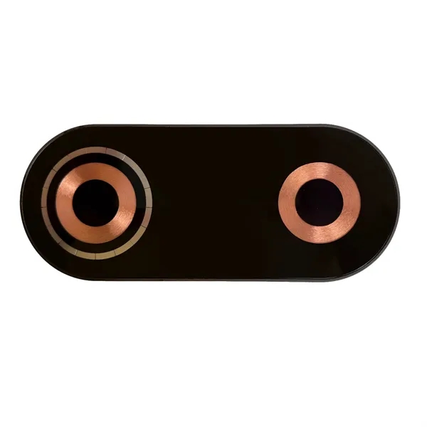 Glass Top Dual Wireless Charging Pad - Glass Top Dual Wireless Charging Pad - Image 2 of 2