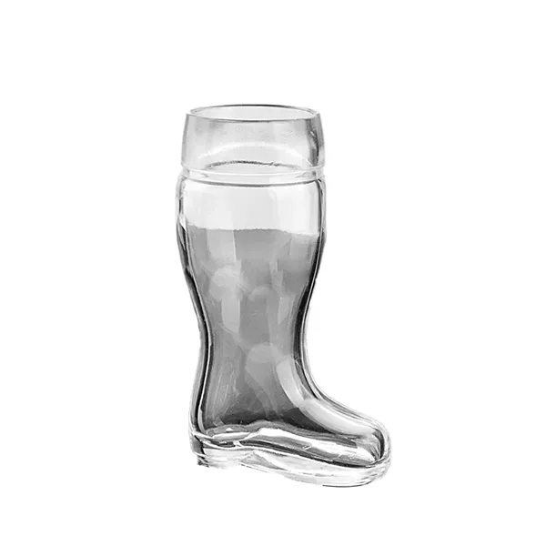 Boot-Shaped Glass Beer Mug - Boot-Shaped Glass Beer Mug - Image 7 of 8