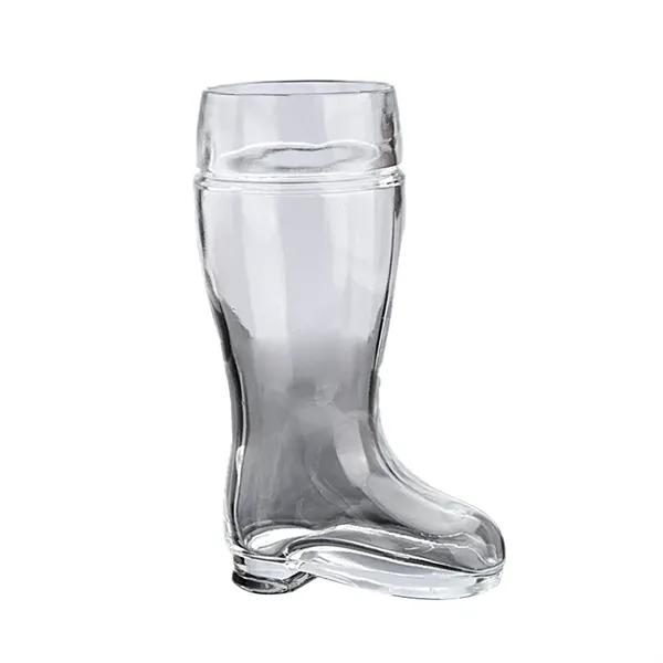 Boot-Shaped Glass Beer Mug - Boot-Shaped Glass Beer Mug - Image 8 of 8