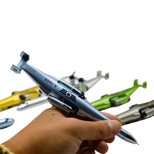 7.1" Smooth Writing Transforming Design Helicopter Gel Pen - 7.1" Smooth Writing Transforming Design Helicopter Gel Pen - Image 2 of 7