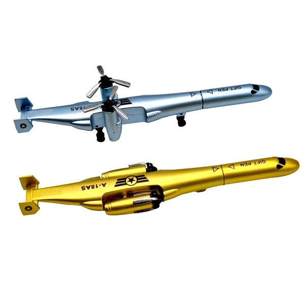 7.1" Smooth Writing Transforming Design Helicopter Gel Pen - 7.1" Smooth Writing Transforming Design Helicopter Gel Pen - Image 4 of 7