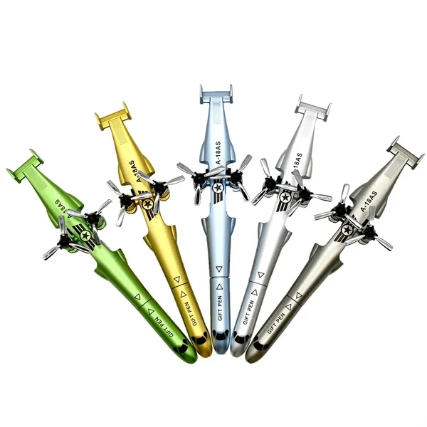 7.1" Smooth Writing Transforming Design Helicopter Gel Pen - 7.1" Smooth Writing Transforming Design Helicopter Gel Pen - Image 5 of 7