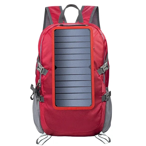 Solar Backpack USB Charging Hiking Daypack Travel Laptop Bag - Solar Backpack USB Charging Hiking Daypack Travel Laptop Bag - Image 6 of 7