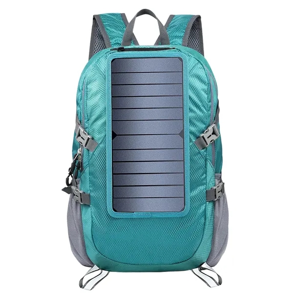 Solar Backpack USB Charging Hiking Daypack Travel Laptop Bag - Solar Backpack USB Charging Hiking Daypack Travel Laptop Bag - Image 7 of 7