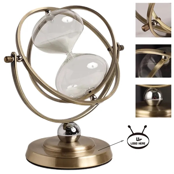 30 Minutes Globe Hourglass Timer - 30 Minutes Globe Hourglass Timer - Image 0 of 1