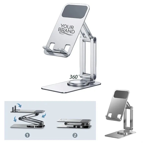 360 Rotating Foldable Cell Phone Stand - 360 Rotating Foldable Cell Phone Stand - Image 0 of 4